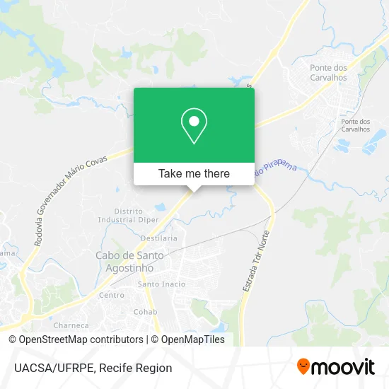 UACSA/UFRPE map