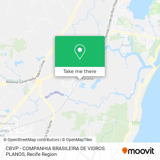 CBVP - COMPANHIA BRASILEIRA DE VIDROS PLANOS map
