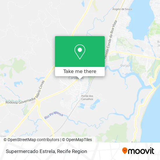 Supermercado Estrela map