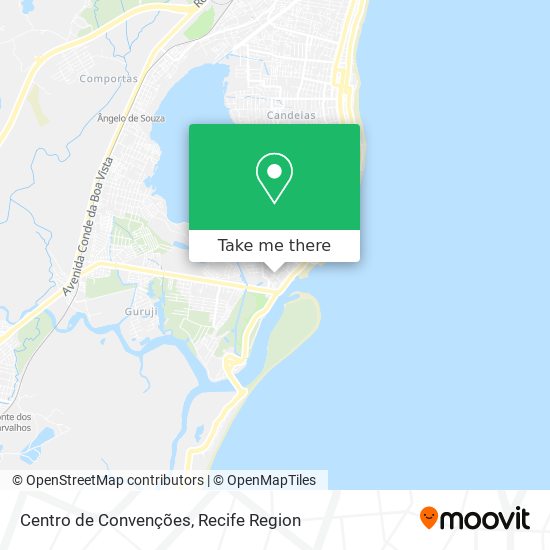 Centro de Convenções map