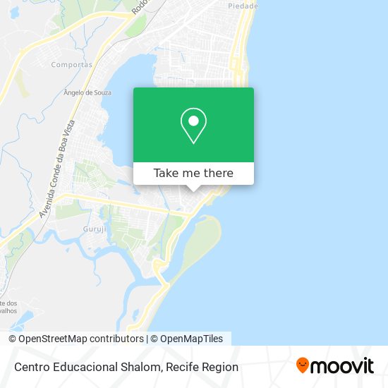 Centro Educacional Shalom map