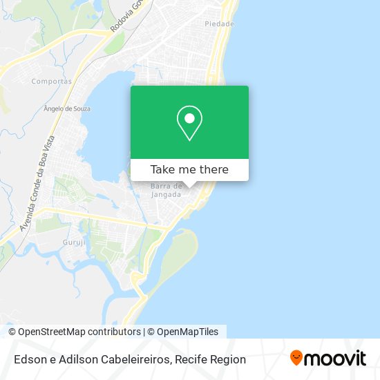 Edson e Adilson Cabeleireiros map