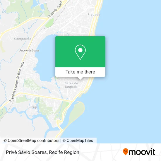 Privê Sávio Soares map