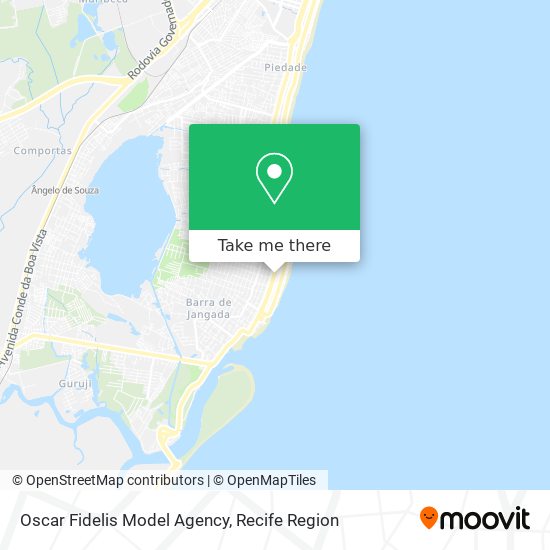 Oscar Fidelis Model Agency map