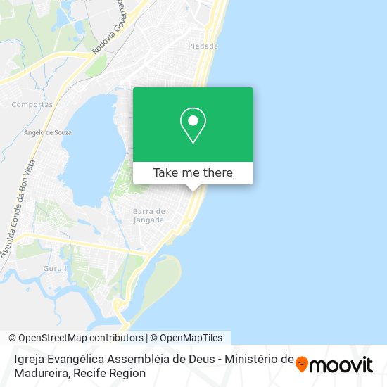 Igreja Evangélica Assembléia de Deus - Ministério de Madureira map