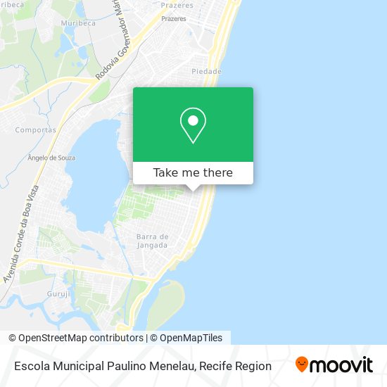 Escola Municipal Paulino Menelau map
