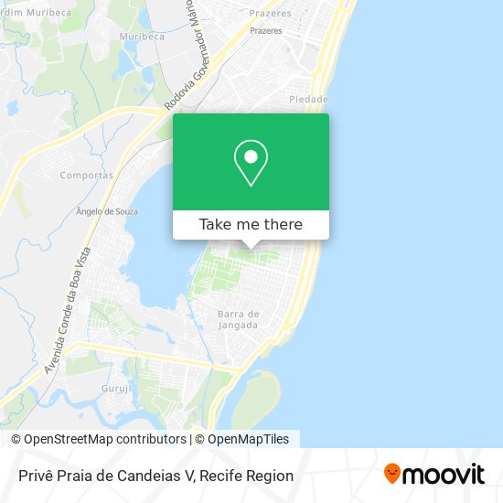 Mapa Privê Praia de Candeias V