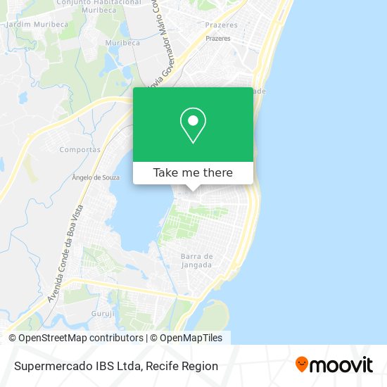 Supermercado IBS Ltda map