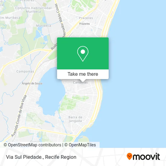 Via Sul Piedade. map