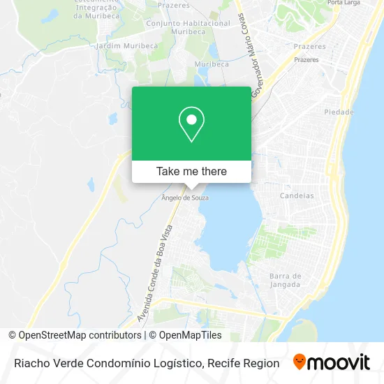 Riacho Verde Condomínio Logístico map