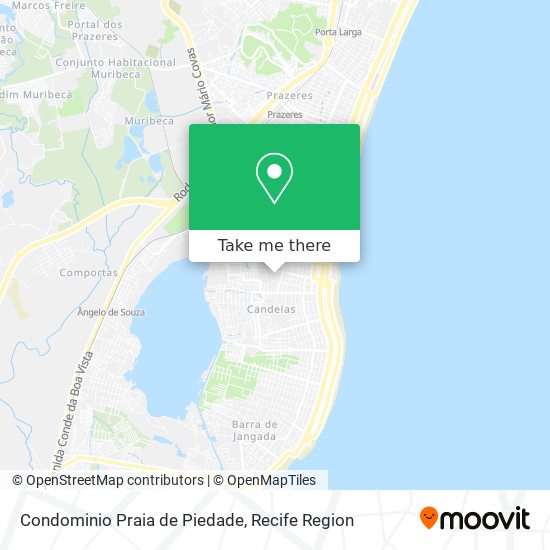 Mapa Condominio Praia de Piedade