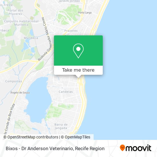 Bixos - Dr Anderson Veterinario map
