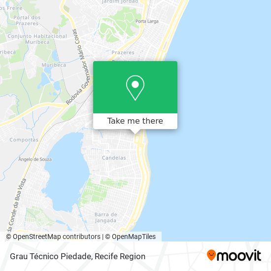 Grau Técnico Piedade map