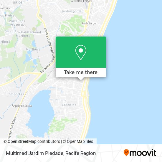 Mapa Multimed Jardim Piedade