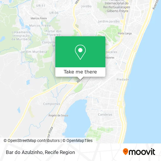 Bar do Azulzinho map