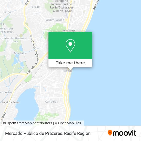 Mercado Público de Prazeres map