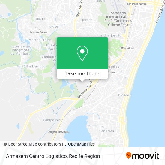 Armazem Centro Logistico map