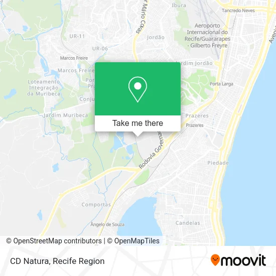 CD Natura map