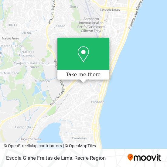 Escola Giane Freitas de Lima map