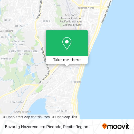 Bazar Ig Nazareno em Piedade map