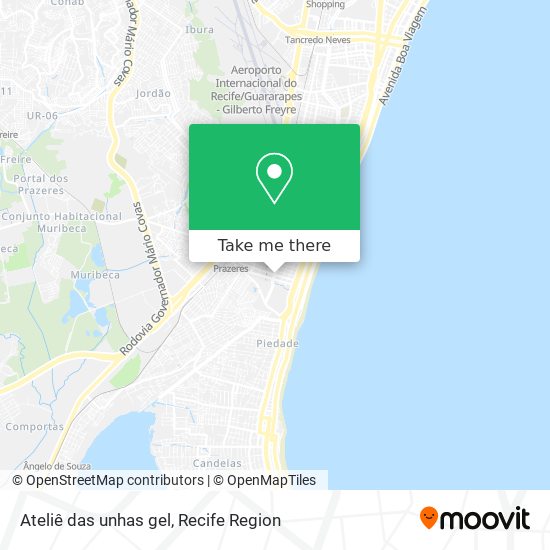 Ateliê das unhas gel map