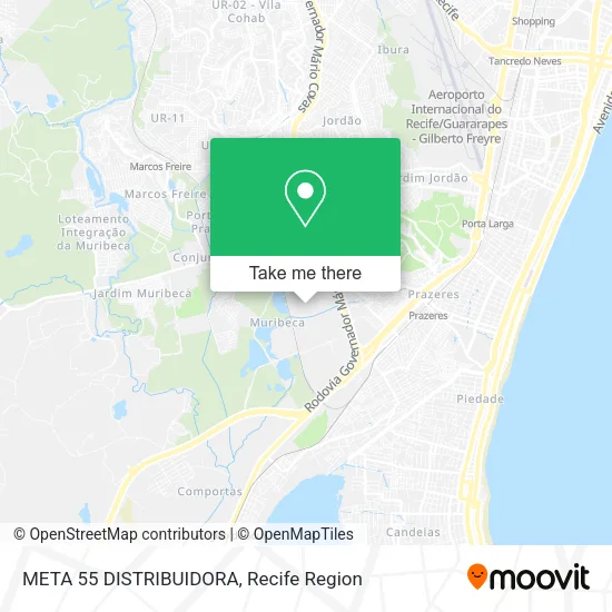META 55 DISTRIBUIDORA map