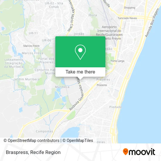 Braspress map