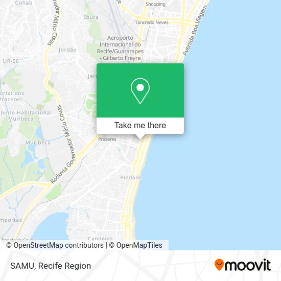 SAMU map