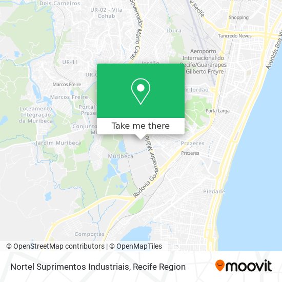 Nortel Suprimentos Industriais map