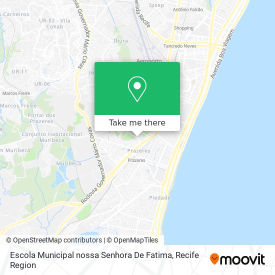 Escola Municipal nossa Senhora De Fatima map