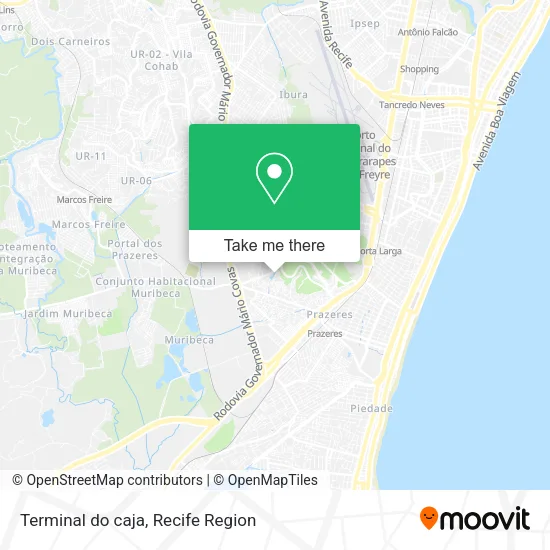 Terminal do caja map