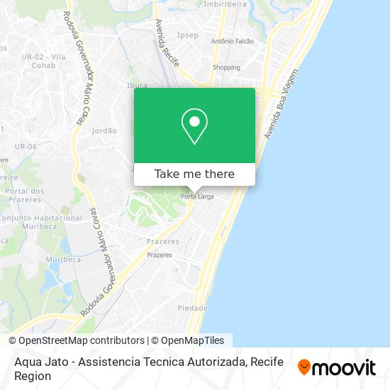 Aqua Jato - Assistencia Tecnica Autorizada map