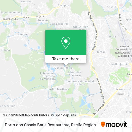 Porto dos Casais Bar e Restaurante map