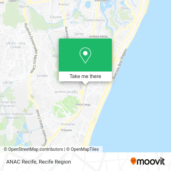 ANAC Recife map