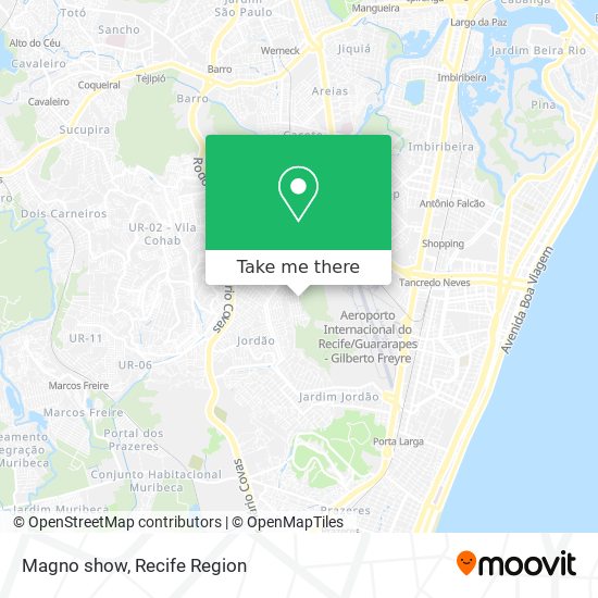 Magno show map