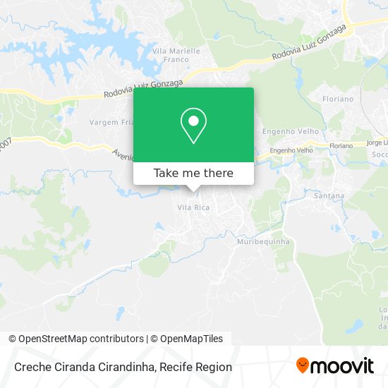 Creche Ciranda Cirandinha map