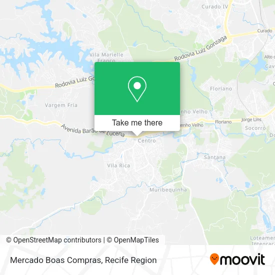 Mercado Boas Compras map