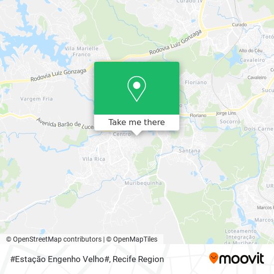 #Estação Engenho Velho# map