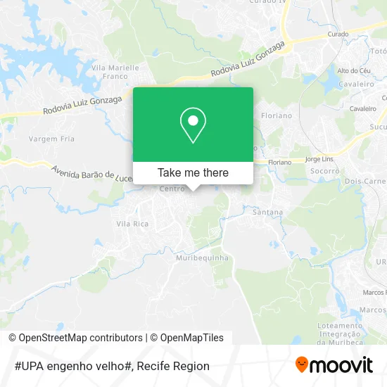 #UPA engenho velho# map