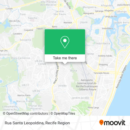 Rua Santa Leopoldina map