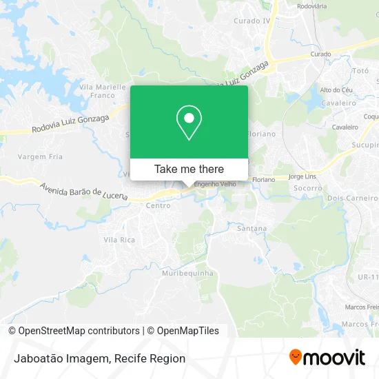 Jaboatão Imagem map