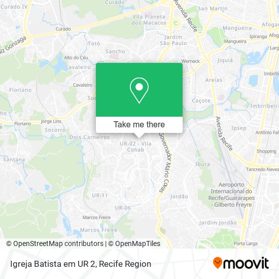 Igreja Batista em UR 2 map