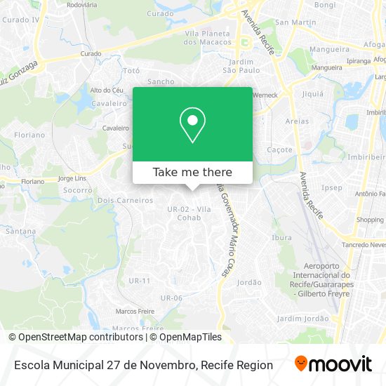 Escola Municipal 27 de Novembro map