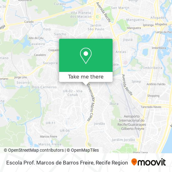 Escola Prof. Marcos de Barros Freire map