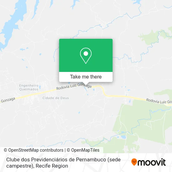 Clube dos Previdenciários de Pernambuco (sede campestre) map