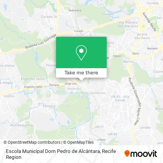 Escola Municipal Dom Pedro de Alcântara map