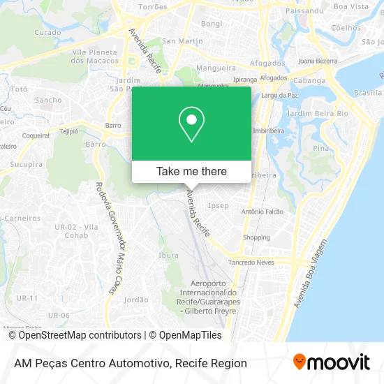 AM Peças Centro Automotivo map