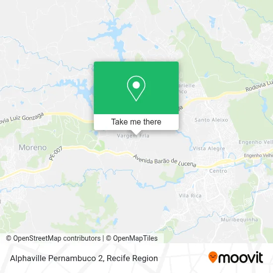 Alphaville Pernambuco 2 map