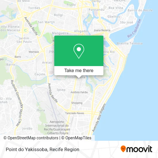 Point do Yakissoba map