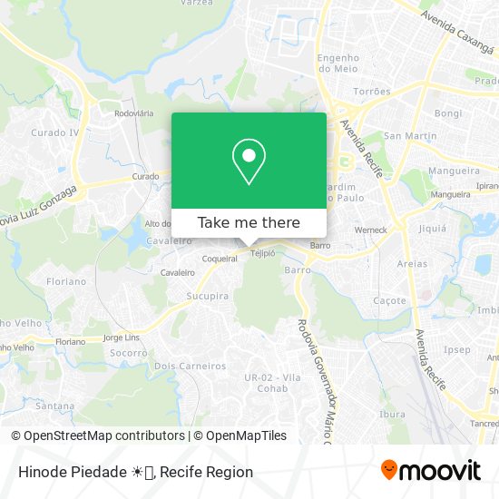 Hinode Piedade ☀️💎 map